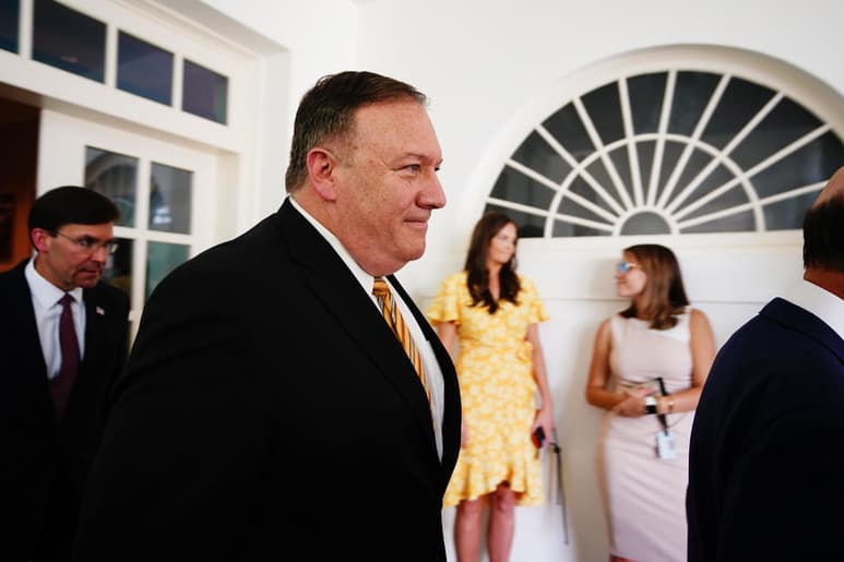El secretario de Estado de EUA, Mike Pompeo, exigió este martes al Consejo de Seguridad de la ONU que extienda el embargo de armas contra Irán. (ARCHIVO)