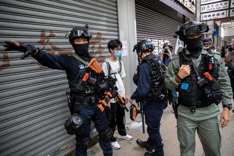 El secretario de Estado de EUA, Mike Pompeo, condenó este miércoles los arrestos de las últimas horas en Hong Kong, otra 'ciudad controlada por los comunistas', tras la entrada en vigor de la nueva ley de seguridad nacional que China ha promulgado sobre ese territorio. (ARCHIVO)