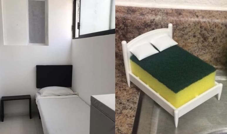 Internautas no tardaron en bromear con el costo de renta del cuarto, su ubicación y lo que posee (CAPTURA)