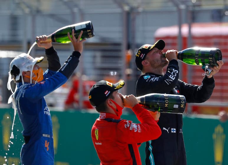 Se convirtió en el primer líder del Mundial de Fórmula Uno tras ganar este domingo el Gran Premio de Austria. (AP)