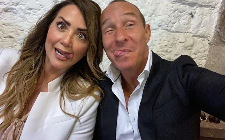 'Sin duda Andrea es una gran mujer, es alguien que me hace bien, saca lo mejor de mí y nos hemos ayudado en este camino juntos y hasta ahorita, hoy por hoy, la decisión es seguir haciéndolo, no te sé decir mañana…', señaló. (INTERNET) 