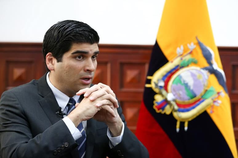La Asamblea Nacional (Parlamento) aceptó este viernes la renuncia que el vicepresidente de Ecuador, Otto Sonnenholzner, presentó de forma irrevocable el pasado martes. (ARCHIVO)
