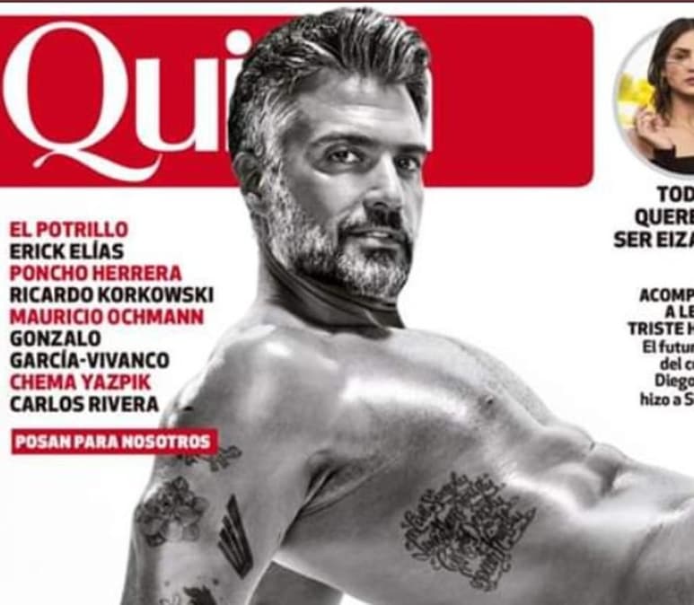 'Jaime Camil lo hace de nuevo', escribió la editorial en la portada. (INSTAGRAM)