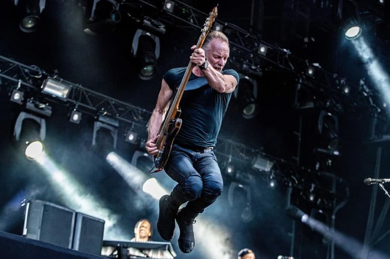 Sting. El compositor británico fue uno de los participantes en la edición de 1984.