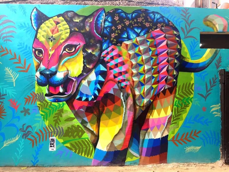 Senkoe, conocido por sus murales coloridos y cargados de formas geométricas, se encargó de decorar el vehículo como ya hizo con un humilde auto de tres ruedas conocido como 'rickshaw' que se convirtió en vehículo oficial de la embajada mexicana en Nueva Delhi en 2016 y atrajo una gran atención mediática.
(ARCHIVO)