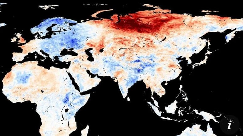Casi imposible de ocurrir sin el calentamiento global provocado por el hombre, la extraña ola de calor siberiano de este año está produciendo la huella más evidente de clima extremo relacionada con el cambio climático, según un estudio difundido el miércoles. (ARCHIVO)