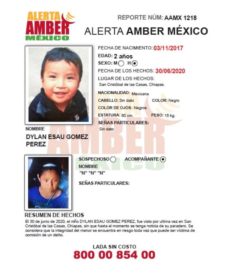 El pasado 30 de junio, Dylan Esaú Gómez Pérez, de dos años de edad, jugaba en los alrededores del puesto de verduras y fruta de su madre Juanita Pérez, en el Mercado Popular del Sur, pero cuando caminó hacia el puesto de su abuela, como acostumbraba hacerlo, ya no volvió al lado de su madre. (TWITTER)
