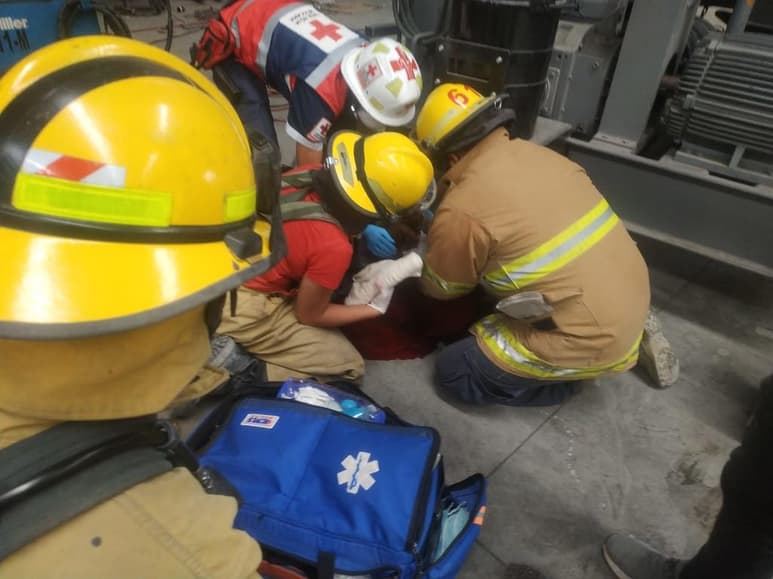 La tarde de este jueves se registró la explosión de un tanque de gas L.P, en una empresa ubicada en el municipio de Matamoros, el que un hombre resultó lesionado. (ARCHIVO)