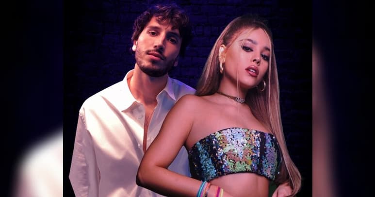 Colaboración. Los cantantes estrenaron su colaboración ayer.