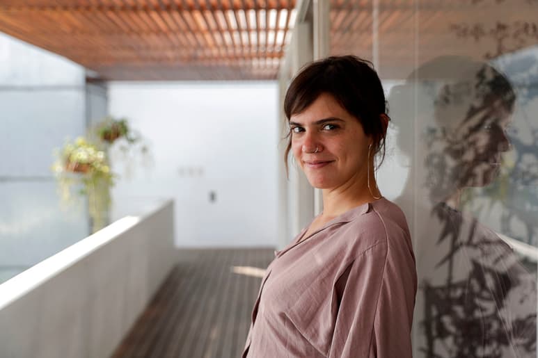 La autora. Luiselli dijo que ésta es su novela más emotiva porque está escrita con las vísceras y con el corazón destruido.