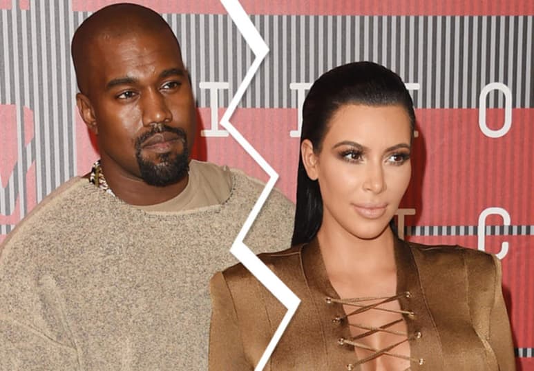 El rapero y candidato presidencial Kanye West aseguró en la noche del martes en su cuenta de Twitter que estaba intentando divorciarse de su mujer, Kim Kardashian. (ESPECIAL)