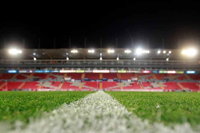 La cancha del Estadio Victoria de Aguascalientes, será la primera en albergar el duelo inaugural del certamen a jugarse a puerta cerrada. (JAM MEDIA)