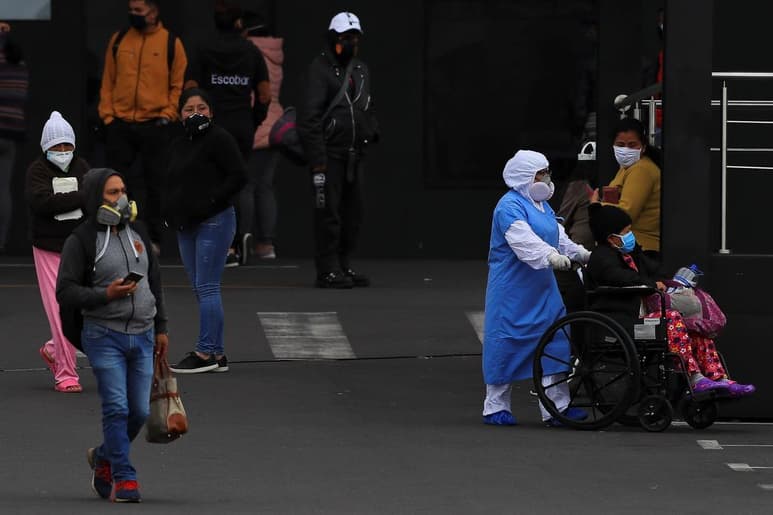 Ecuador superó este viernes los 79,000 contagiados de COVID-19 y Quito, la ciudad con más casos al momento, registró un aumento de 257 en los positivos con relación a la víspera. (ARCHIVO)
