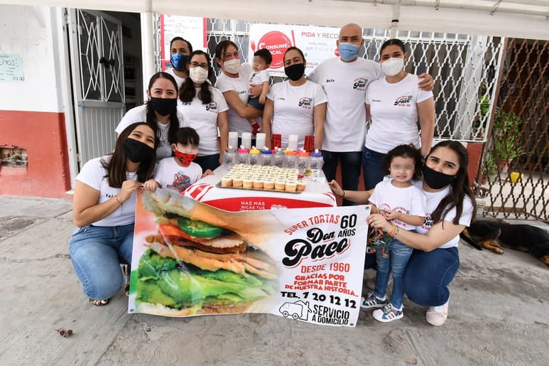 Desde que se estableció el negocio se ha caracterizado por ser familiar y hoy festejan más de medio siglo en el gusto de la región. (FERNANDO COMPEÁN)