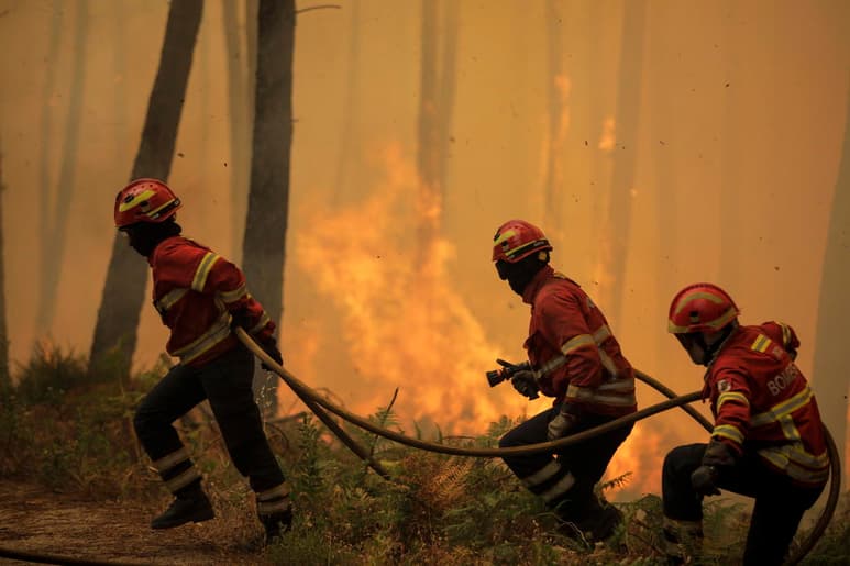 Más de 12,000 bomberos, más de 2,500 vehículos y 60 aeronaves que arrojan agua permanecerán en alerta, según el gobierno.
(EFE)