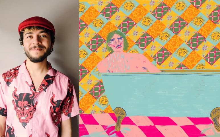 En un comunicado, la FIL informó que el jurado eligió por unanimidad el trabajo del ilustrador colombiano de entre 974 participantes. Además, seleccionó otros 44 artistas para participar en una publicación y exposición itinerante. (INTERNET) 