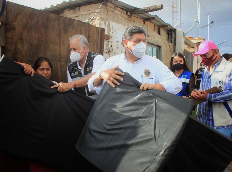 El Gobierno de Durango continúa con los apoyos a los más afectados por el paso de la tormenta Hanna, que dejó varias afectaciones. (EL SIGLO DE TORREÓN)