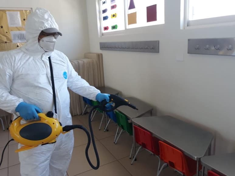 Ya fueron sanitizadas las guarderías del IMSS y serán sanitizadas frecuentemente a partir de su reapertura este lunes 3 de agosto. (EL SIGLO DE TORREÓN)
