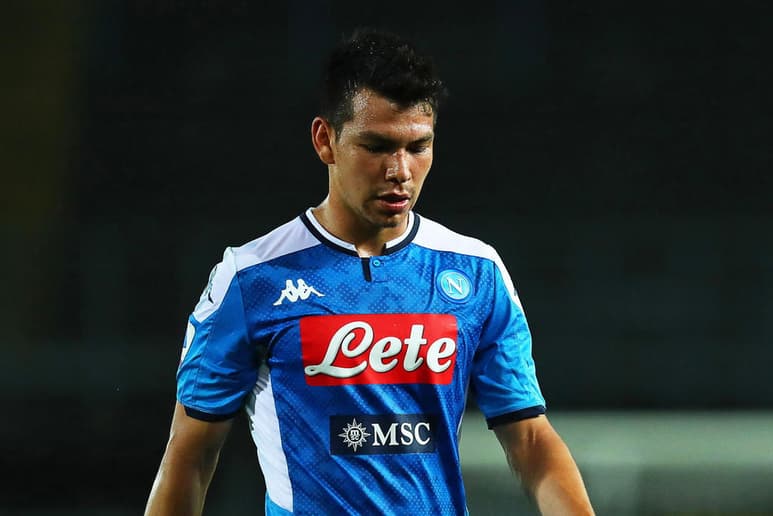 El mexicano Hirving Lozano sumó poco más de 10 minutos en el triunfo del Napoli sobre la Lazio (3-1), en la última jornada de la temporada italiana. (ARCHIVO)