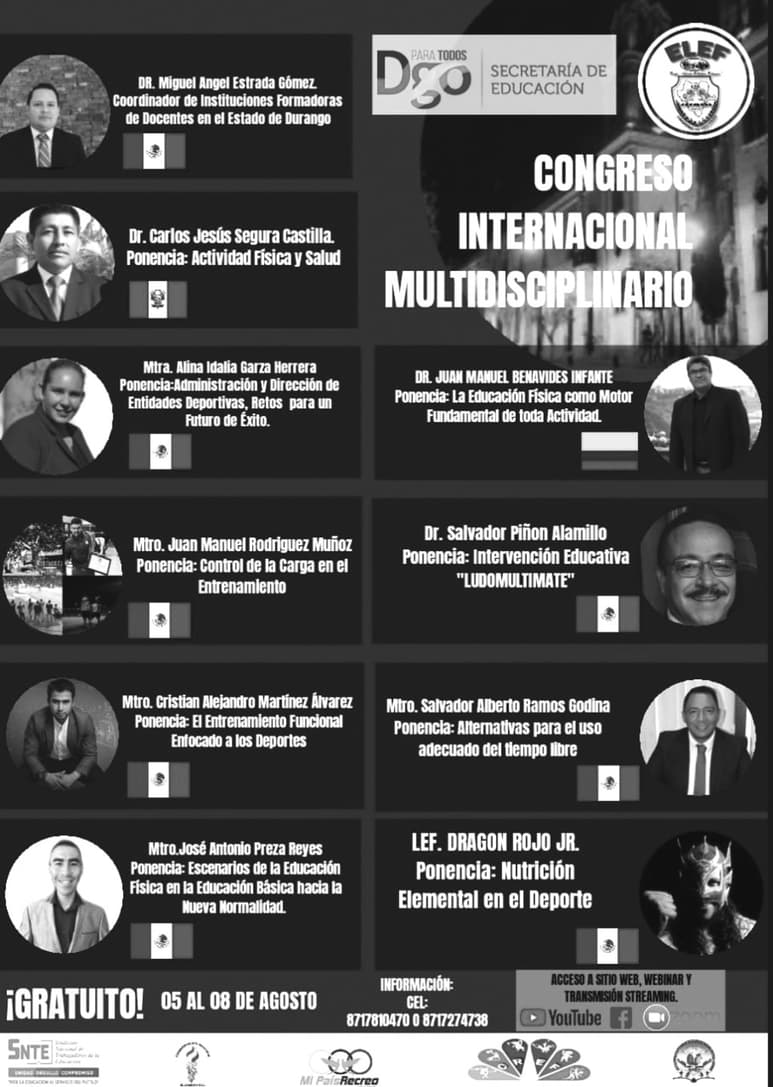 El congreso iniciará este miércoles 5 de agosto.
