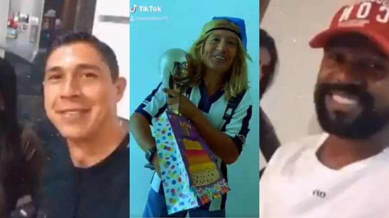 El mejor conocido como “El Matador”, usó la polémica reunión del portero de Monterrey para inspirar su Tik Tok. (ESPECIAL)