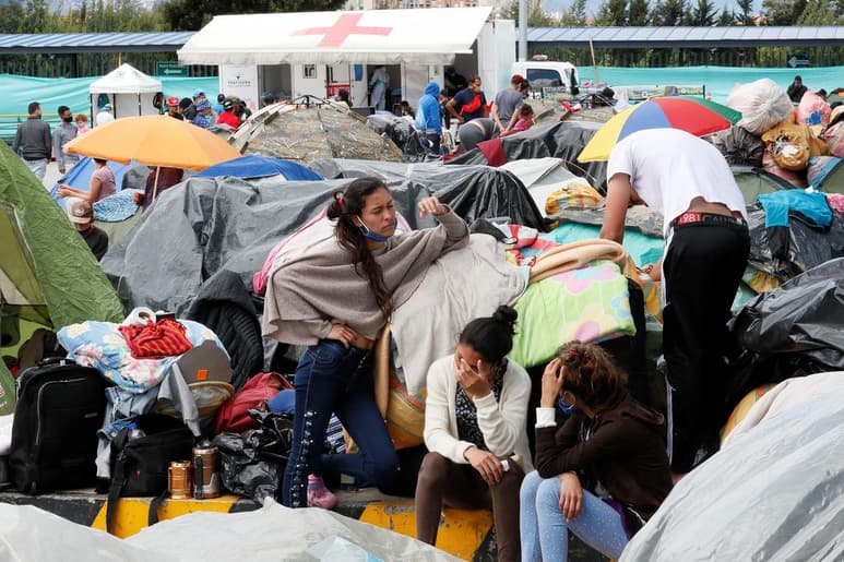América vive dos de las peores crisis migratorias del mundo; Venezuela y la que mira a México y EUA. (ARCHIVO)