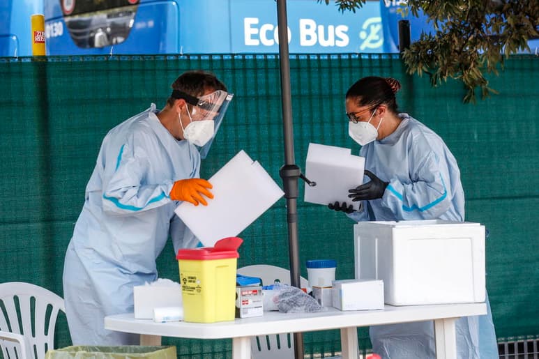 Italia registró diez muertos con coronavirus en las últimas veinticuatro horas y confirmó 384 nuevos contagiados, el doble que los detectados el día anterior. (ARCHIVO)