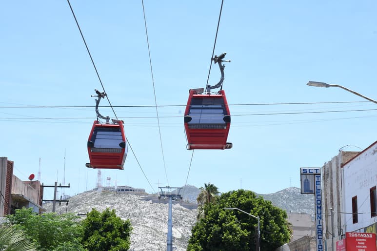 El teleférico de Torreón fue suspendido desde marzo de este año. (EL SIGLO DE TORREÓN)