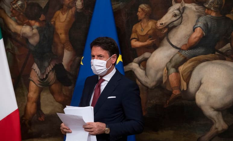 El Gobierno de Giuseppe Conte aprobó un tercer decreto con medidas multimillonarias. (ARCHIVO)
