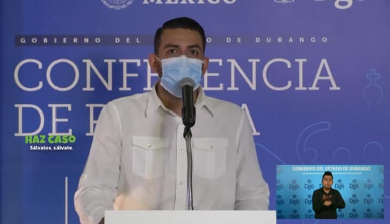 La Secretaría de Salud del estado Durango informó de 5 defunciones (tres mujeres y dos hombres ) y 32 nuevos casos de COVID-19 en la entidad (14 mujeres y 18 hombres). (ESPECIAL)