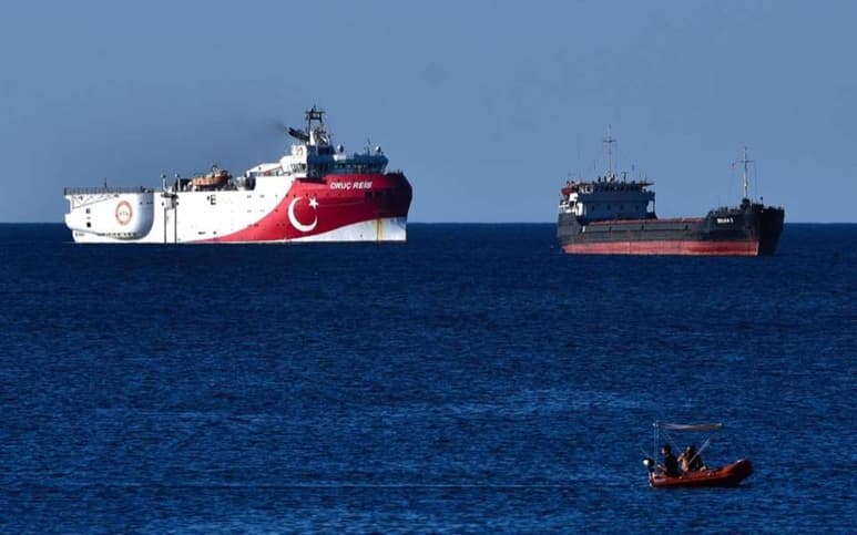 La tensión entre Turquía y Grecia por la búsqueda de gas en el Mediterráneo ha continuado este martes. (ESPECIAL)