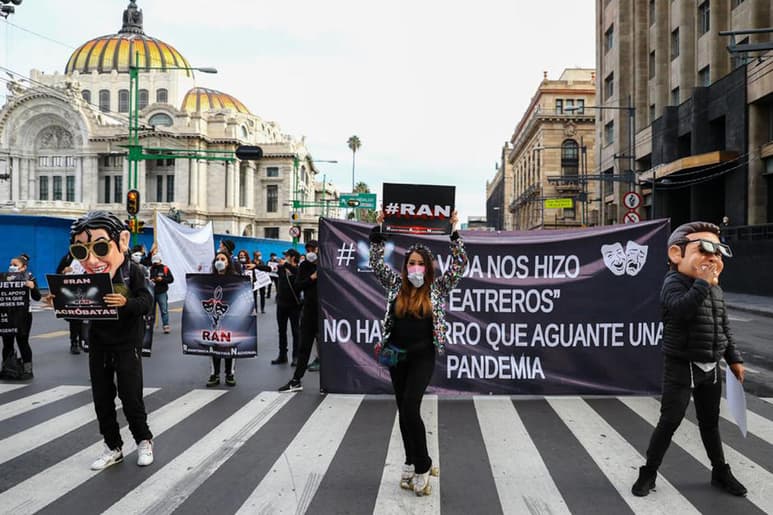 El director de teatro Luis Gómez Yunta indicó en entrevista que la RAN nació hace dos meses y congrega, hasta el momento, a artistas de Ciudad de México, Sinaloa, Jalisco, Yucatán, Querétaro, Estado de México y Quintana Roo, que, en suma, representa a alrededor de mil 500 artistas y teatreros. (ARCHIVO)