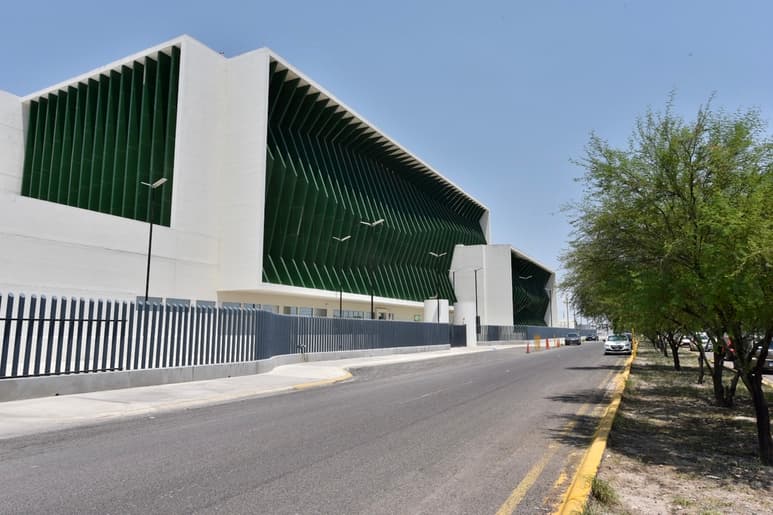 Fue el pasado 17 de julio de este año cuando el nuevo Hospital General COVID en Gómez Palacio entró en funcionamiento. (ÉRICK SOTOMAYOR)
