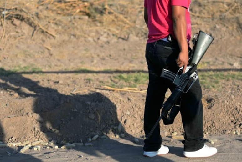 Se presume que las imágenes fueron grabadas en el estado de Michoacán (ESPECIAL)