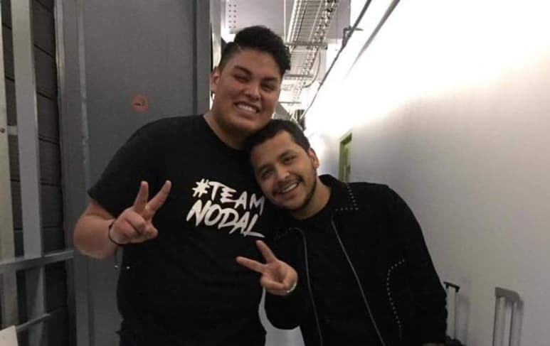 Con todo. Fernando Sujo está en La Voz Azteca dentro del equipo de Christian Nodal.