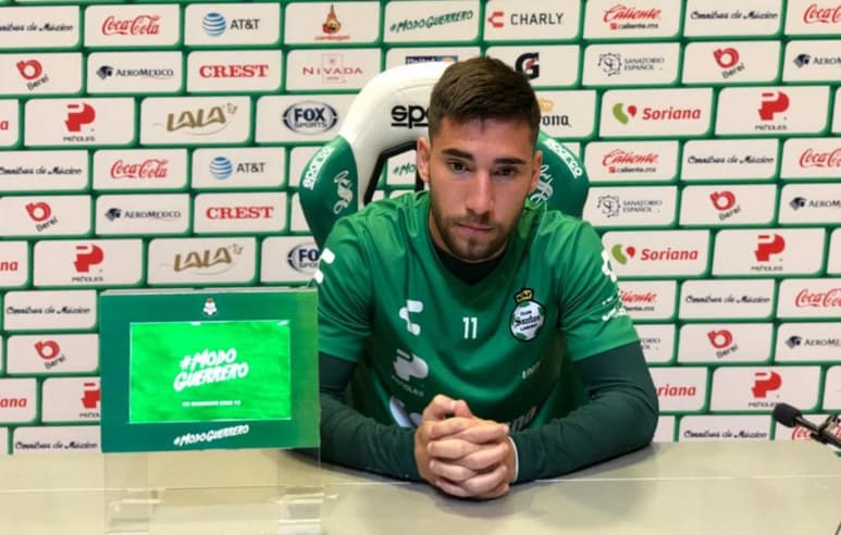 Fernando Gorriarán acepta bajo nivel de Santos Laguna. (ESPECIAL)