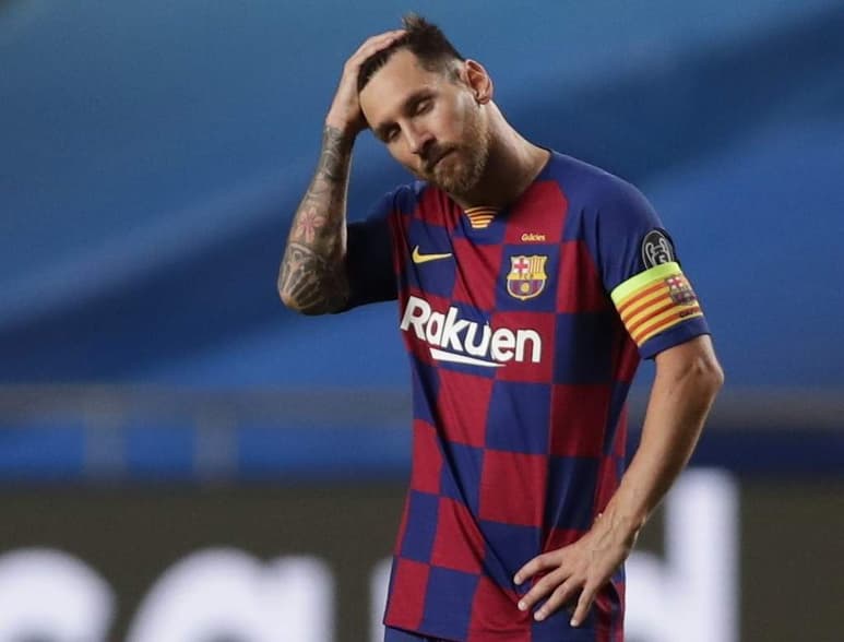 Messi informa al club que quiere salir del equipo. (ARCHIVO)