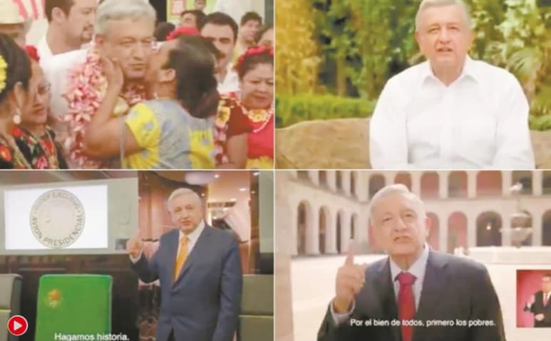 Son cuatro spots, pautados por la Secretaría de Gobernación para su difusión nacional en tiempos oficiales del 25 al 31 de agosto, como preámbulo a su informe del 1 de septiembre.
(ESPECIAL)