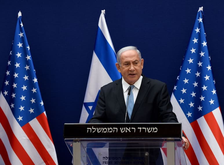 El jefe de Gobierno israelí compareció ante los medios. (EFE) 
