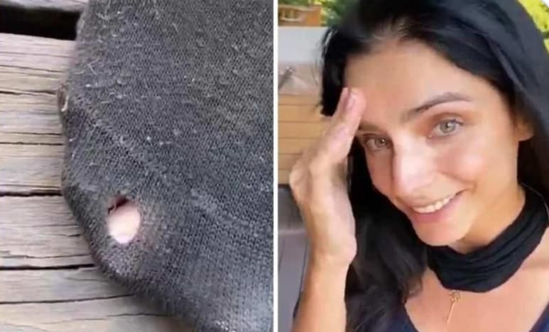 Por medio de Tik Tok Eugenio Derbez avergonzó a su hija mayor, Aislinn Derbez luego de que ella lo 'expusiera' durmiendo comparándolo con un adulto mayor. (Especial)