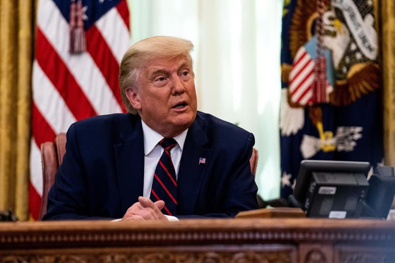 El presidente de EUA, Donald Trump, anunció este viernes que Serbia y Kosovo han decidido normalizar sus relaciones económicas después de dos días de conversaciones en Washington. (EFE)