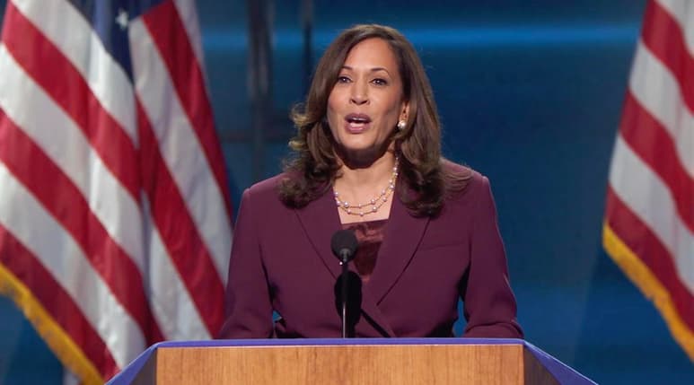 La candidata demócrata a la Vicepresidencia de EUA, Kamala Harris, aseguró que en el país hay 'dos sistemas de justicia', en términos de las disparidades que existen en la aplicación de la ley a los blancos y los negros. (ARCHIVO)