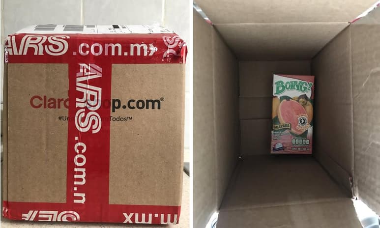 La empresa a la que supuestamente @chapatoi compró el iPhone, respondió las quejas de éste pidiéndole que se pusiera en contacto con ellos (CAPTURA)