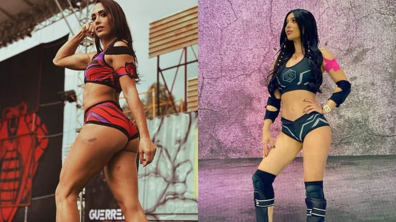 Brenda Zambrano y Macky González, concursantes del programa Guerreros 2020, protagonizaron una disputa que llegó a los golpes. (ESPECIAL)