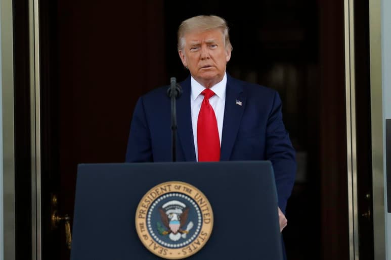 El presidente de Estados Unidos, Donald Trump, no descartó este martes poner dinero de su propio bolsillo en su campaña de reelección. (ARCHIVO)