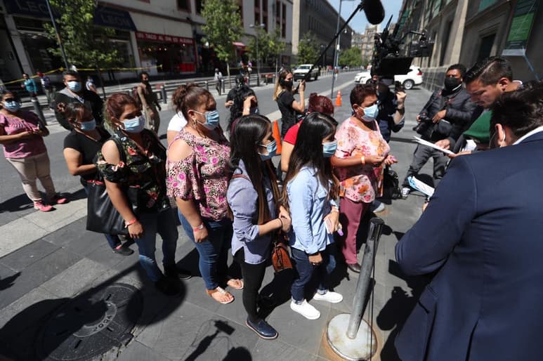 La semana pasada familiares de los mineros se reunieron con López Obrador.