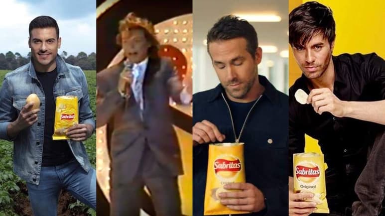Carlos Rivera se unió a la lista de celebridades que han sido el rostro de Sabritas, pues el mexicano forma parte de la reciente campaña de la marca de botanas. (ESPECIAL)