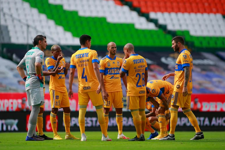Tigres llegó a cinco juegos sin ganar, pero tampoco perdió y mucho de esto se lo debe a Nahuel Guzmán. (ARCHIVO)