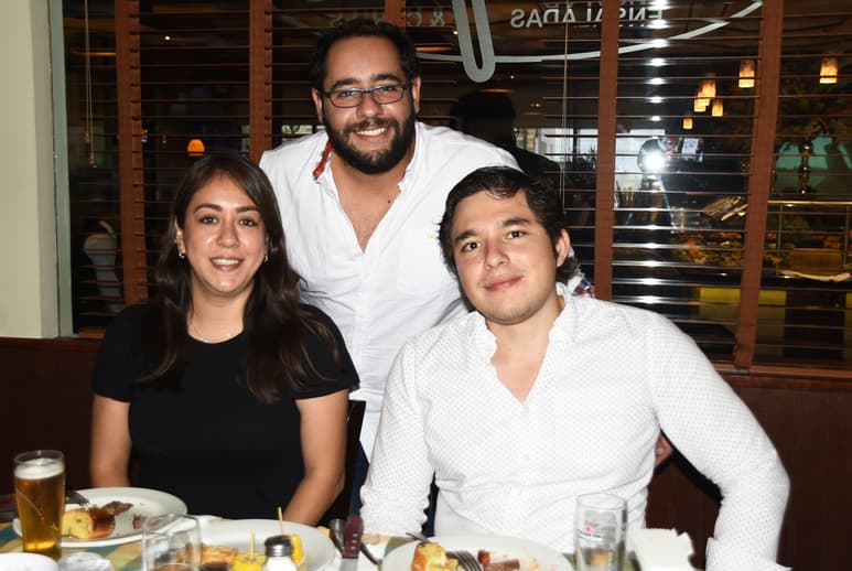 Jaime León, María Teresa Pámanes y Julio César Ramírez. (EL SIGLO DE TORREÓN /Jesús Galindo)