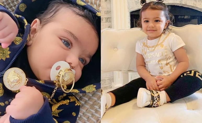 Stela Felix comparte constantemente fotografías de su hija en redes sociales, donde ésta luce ropa de diseñador (CAPTURA)